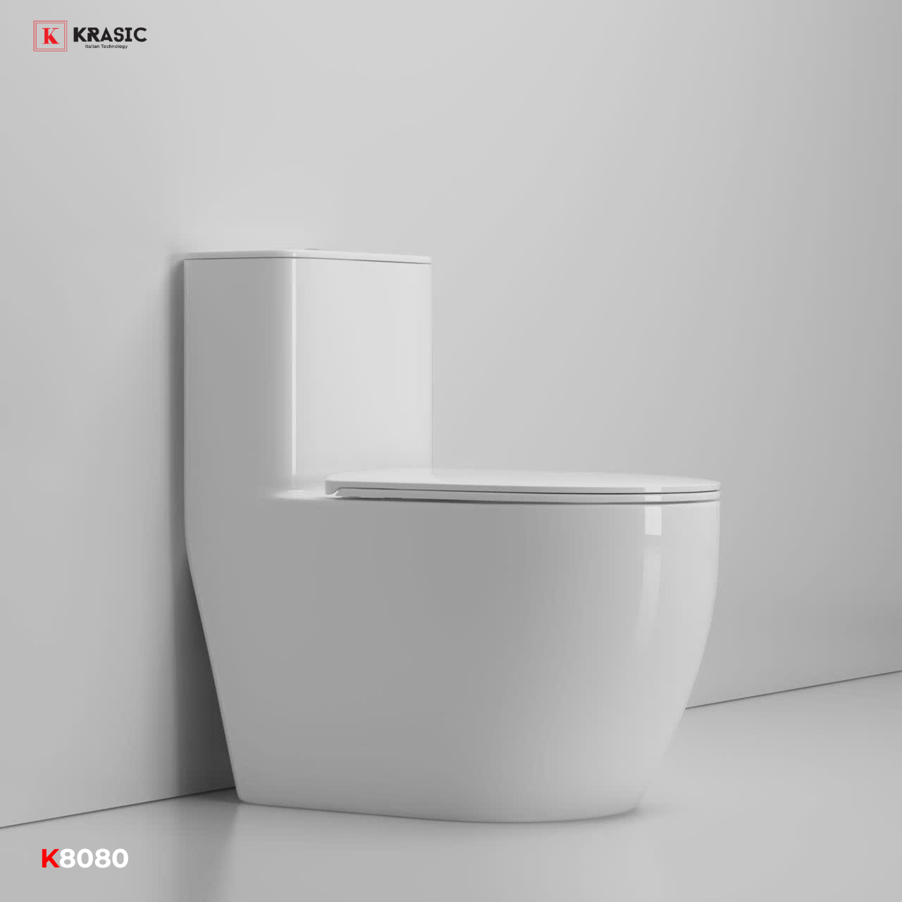 K-8080 BỒN CẦU KHÔNG VIỀN KRASIC